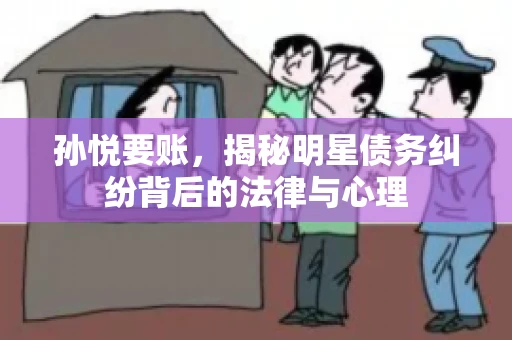 孙悦要账，揭秘明星债务纠纷背后的法律与心理