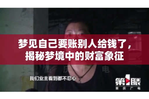 梦见自己要账别人给钱了,揭秘梦境中的财富象征 梦见自己要账别人给钱了,揭秘梦境中的财富象征