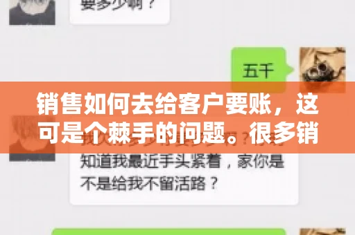 销售如何去给客户要账，这可是个棘手的问题。很多销售人员都遇到过客户拖欠账款的情况，让人头疼不已。今天，我就来和大家聊聊这个话题，分享一些实际操作中的经验和技巧。