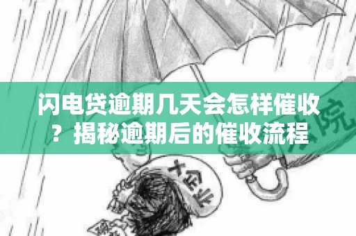 闪电贷逾期几天会怎样催收？揭秘逾期后的催收流程