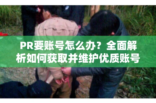 PR要账号怎么办？全面解析如何获取并维护优质账号